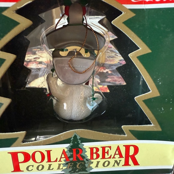 Coca Cola Polar Bear Collection Vintage 1995 Ornament Bottle Opener - Picture 3 of 8